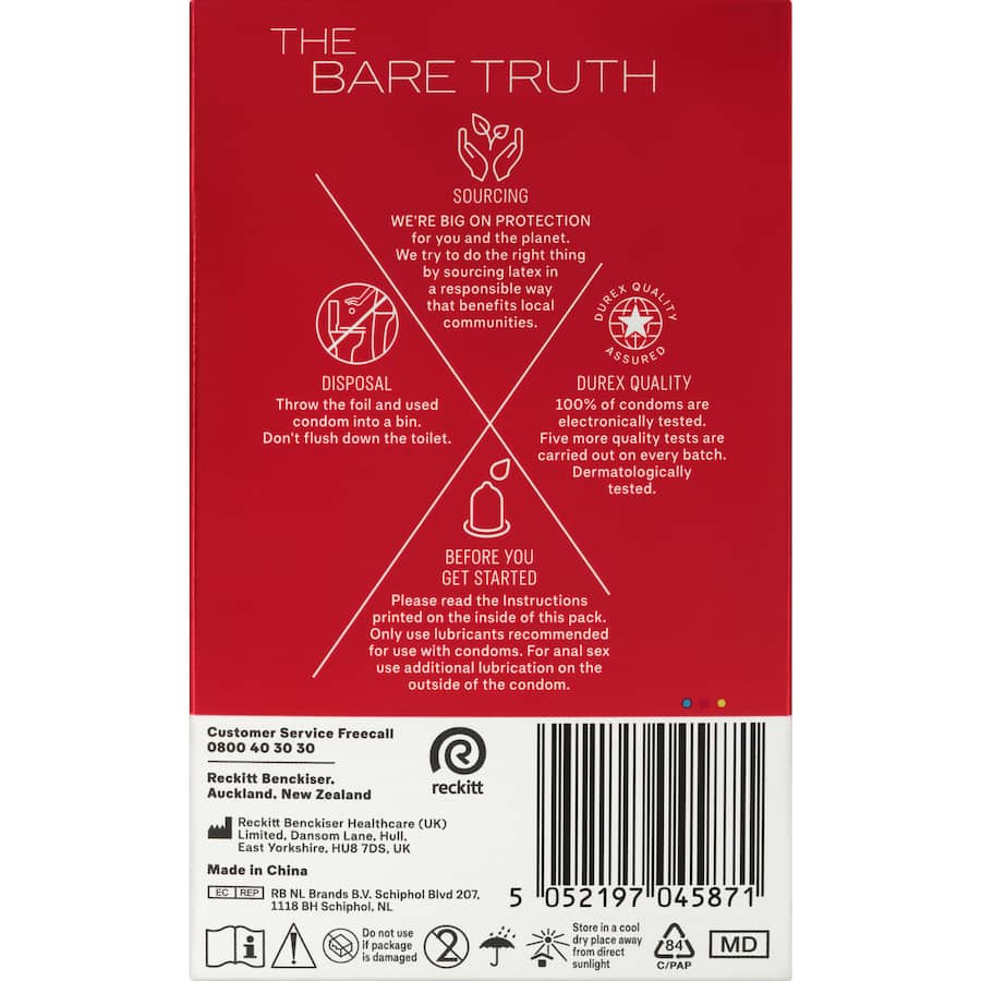 Durex Condoms Fetherlite Thin Feel 24pack