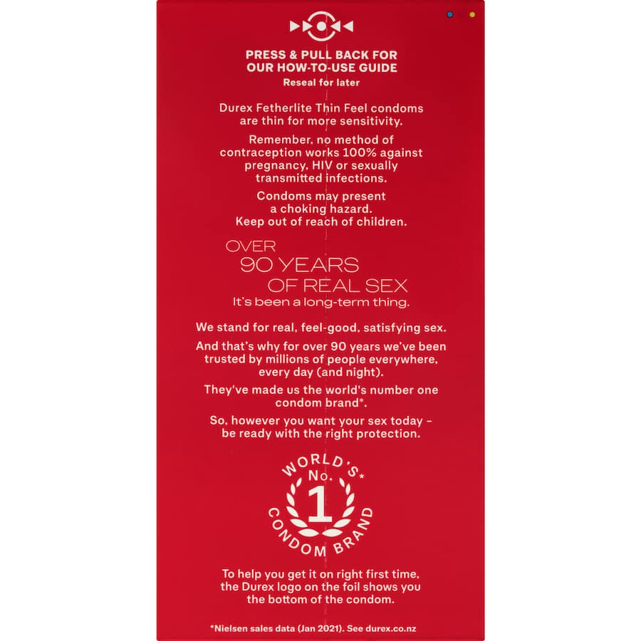 Durex Condoms Fetherlite Thin Feel 24pack