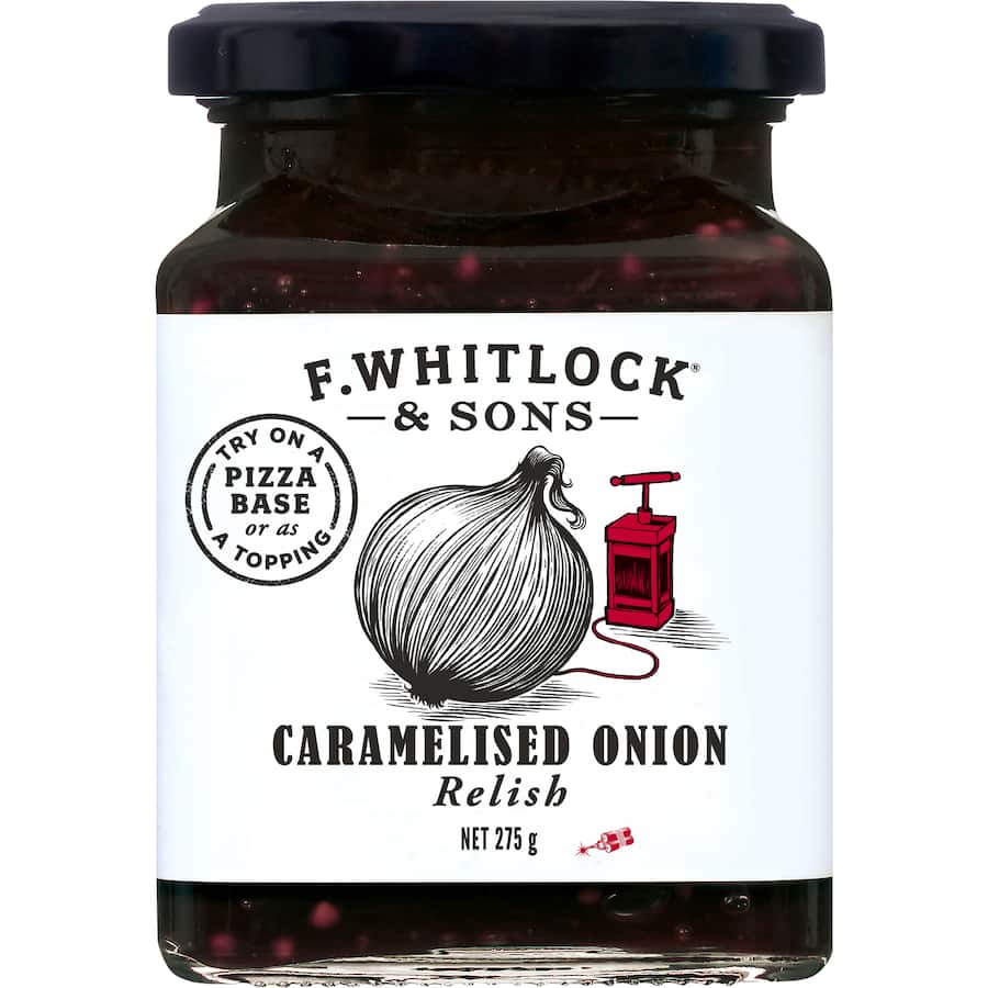 F Whitlock & Sons Caramelised Onion Relish 275g