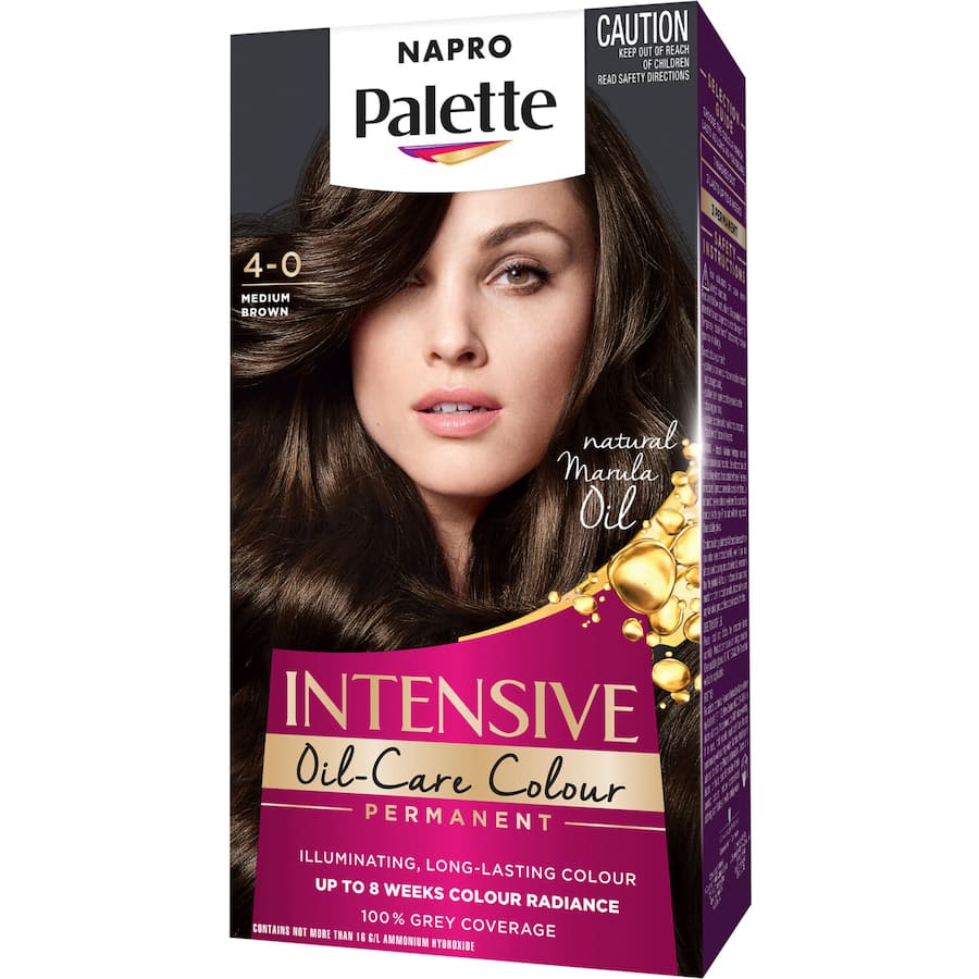 Napro Palette Hair Colour Medium Brown 4/0 1pack