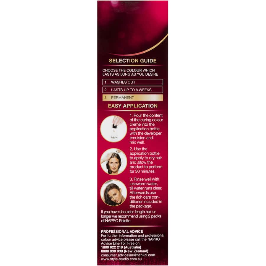 Napro Palette Hair Colour Medium Brown 4/0 1pack