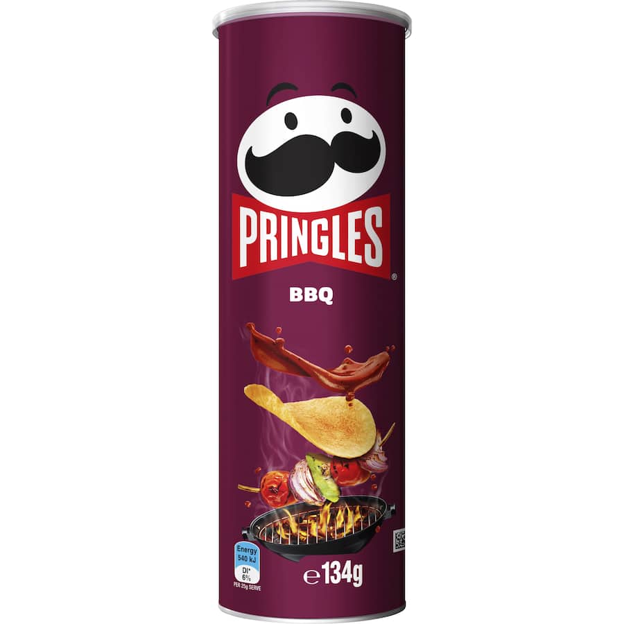Pringles Chips Barbeque Tube 134g