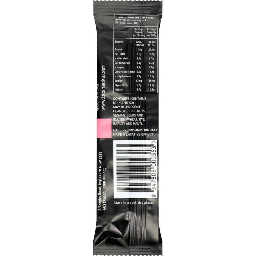Bar Counter Protein Truffle Raspberry 40g