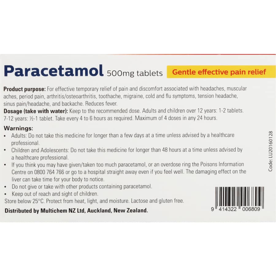 Health Direct Paracetamol 20pack