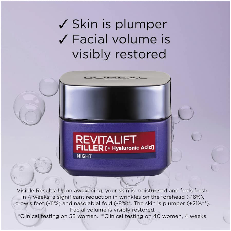 L'oreal Paris Revitalift Night Cream Filler 50mL