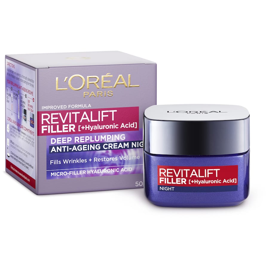 L'oreal Paris Revitalift Night Cream Filler 50mL