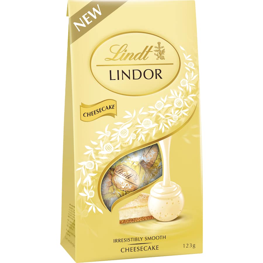 Lindt Lindor Chocolates Cheesecake Bag 123g