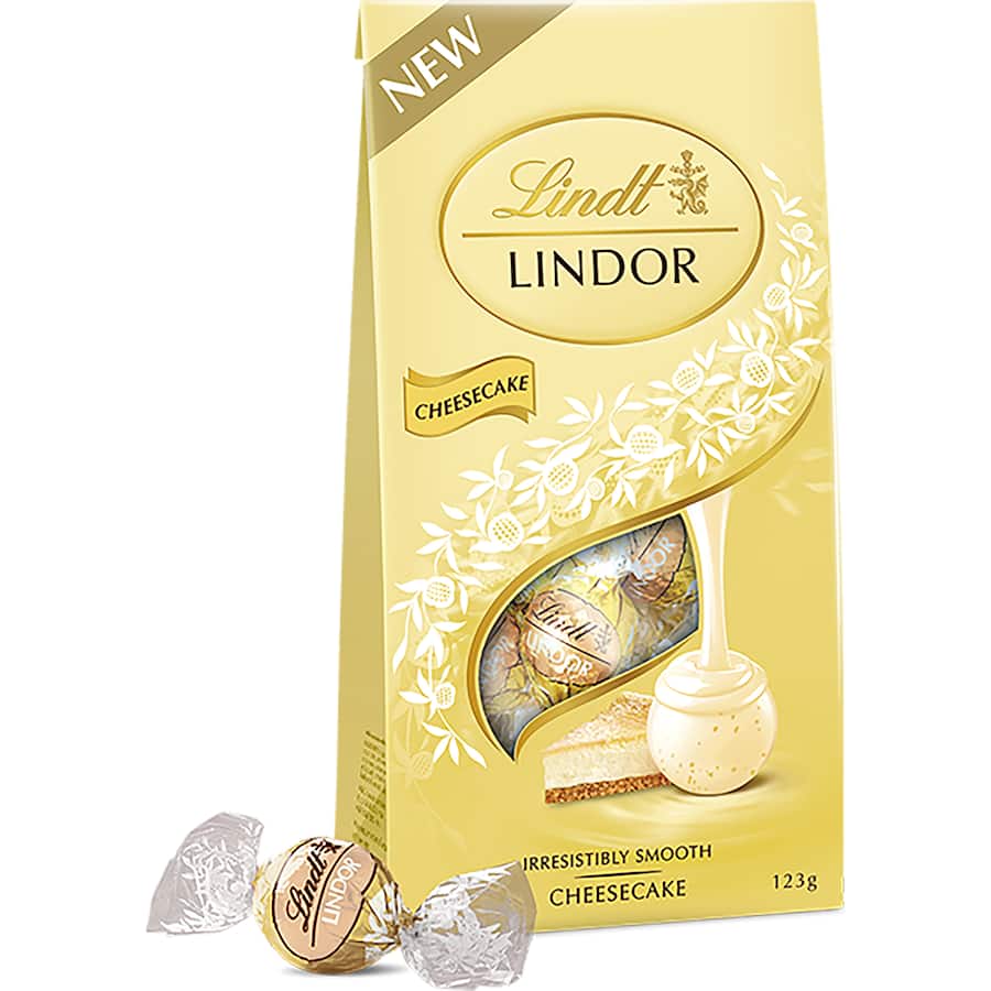 Lindt Lindor Chocolates Cheesecake Bag 123g