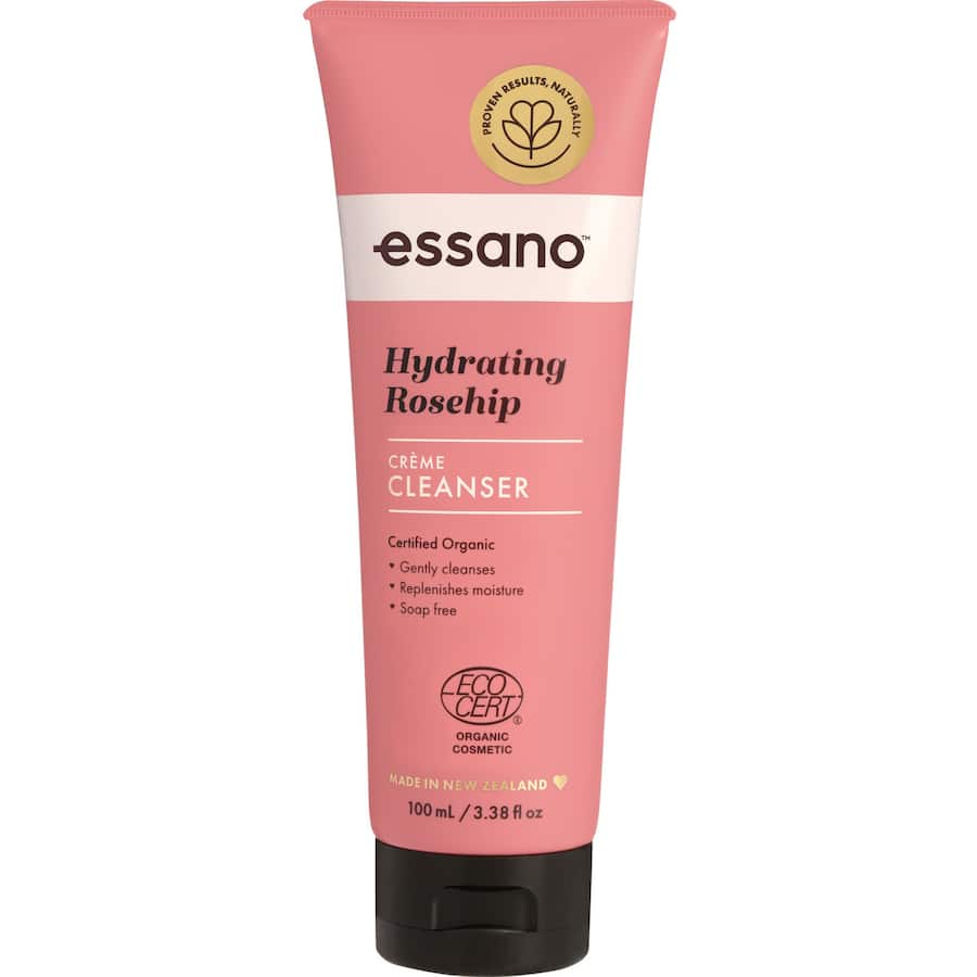 Essano Cream Cleanser Rosehip Certified Organic 100mL