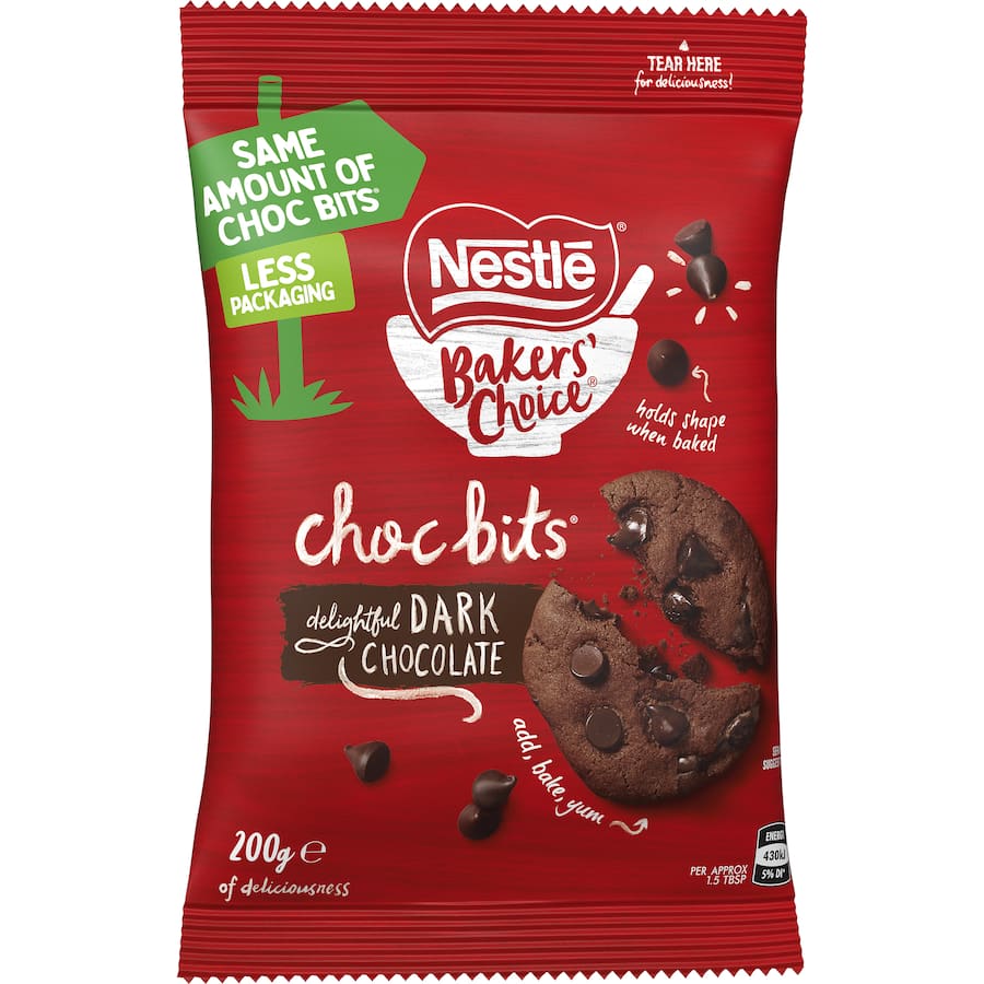 Nestlé Bakers' Choice Bits Dark Chocolate 200g