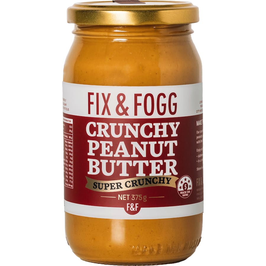 Fix & Fogg Peanut Butter Crunchy 375g