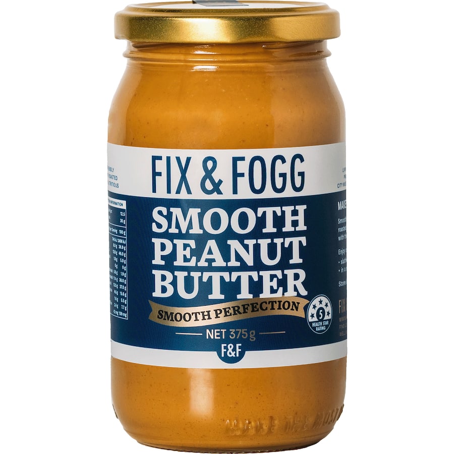 Fix & Fogg Peanut Butter Smooth 375g