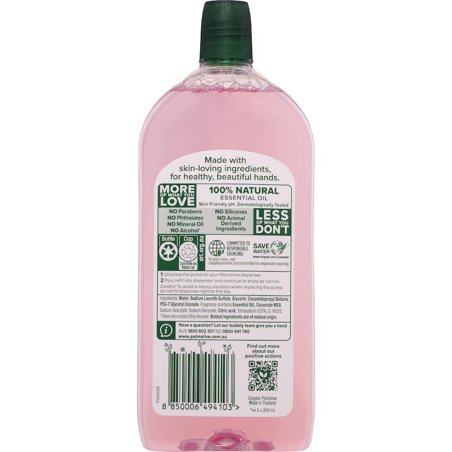 Palmolive Foaming Hand Wash Refill Japanese Cherry Blossom Refill 500mL