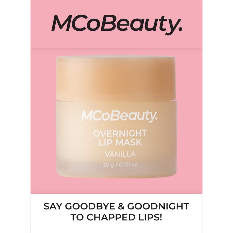 Mcobeauty Overnight Lip Mask Vanilla 20g