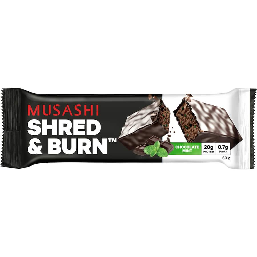 Musashi Protein Bar Chocolate Mint 60g