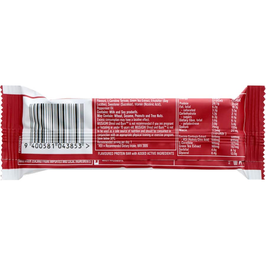 Musashi Protein Bar Chocolate Mint 60g
