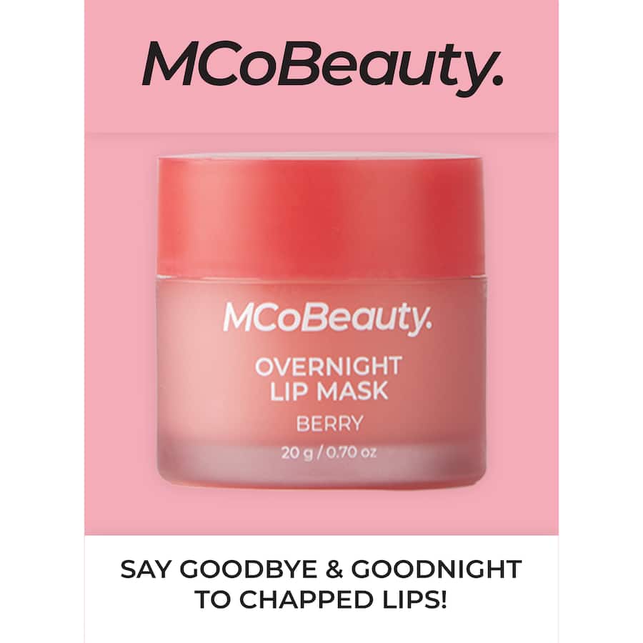 Mcobeauty Overnight Lip Mask Berry 20g