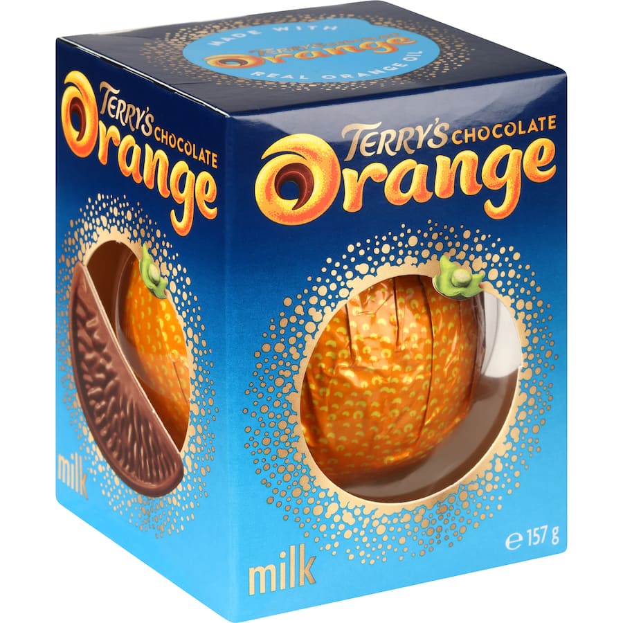 Terry''s Chocolate Snack Milk Choc Orange 157g