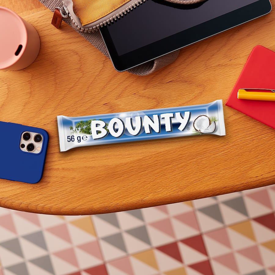 Bounty Chocolate Bar Coconut 56g