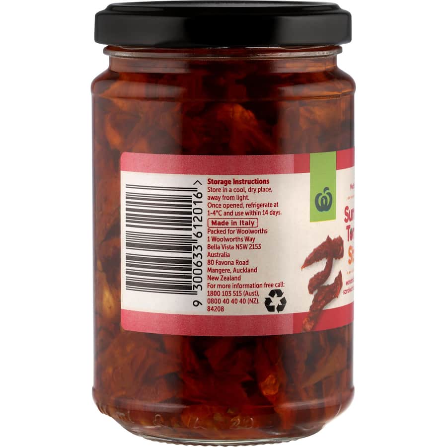 Woolworths Sundried Tomatoes Strips 270g