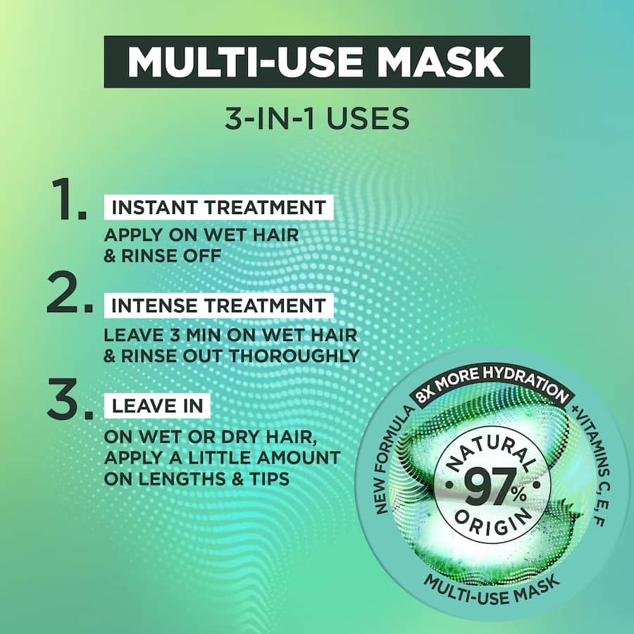 Garnier Fructis Hair Mask Aloe Vera Hair Food 390mL