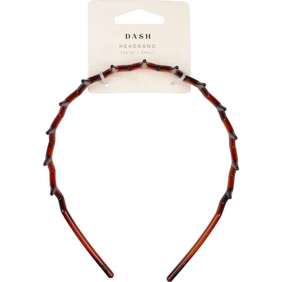 Dash Headband Teeth Shell 1ea