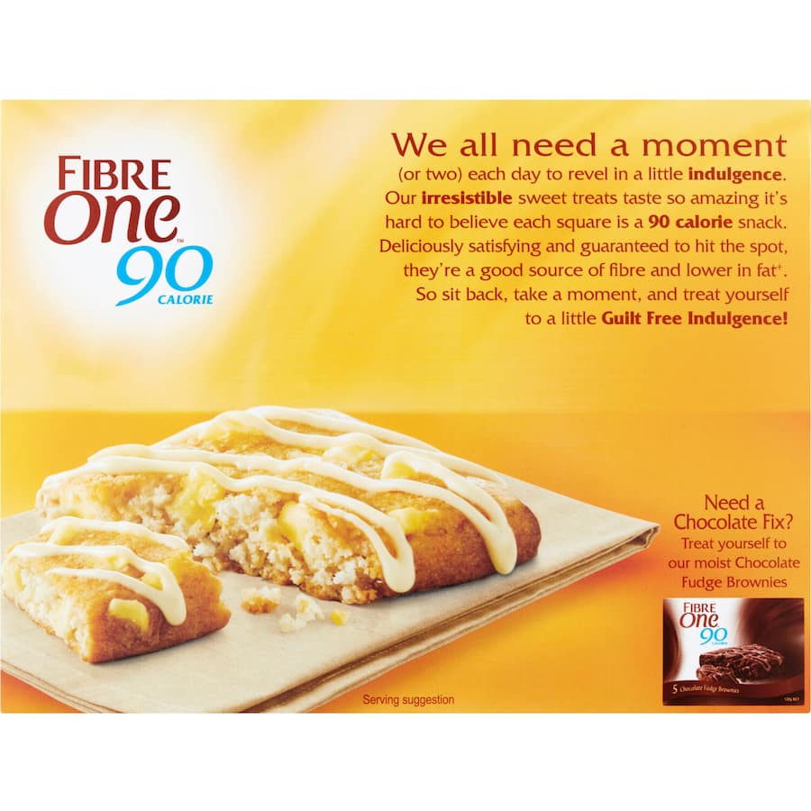 Fibre One Cake Bars Lemon Drizzle 5pk 120g
