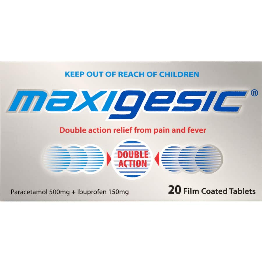 Maxigesic Paracetamol & Ibuprofen 20pack