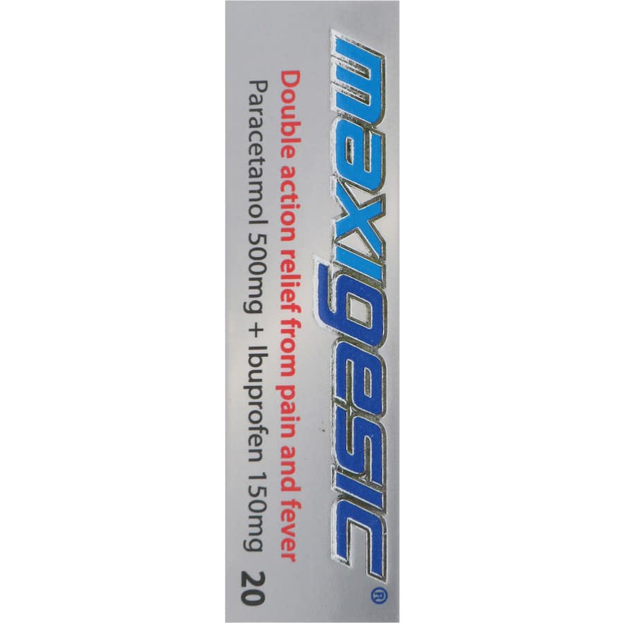 Maxigesic Paracetamol & Ibuprofen 20pack