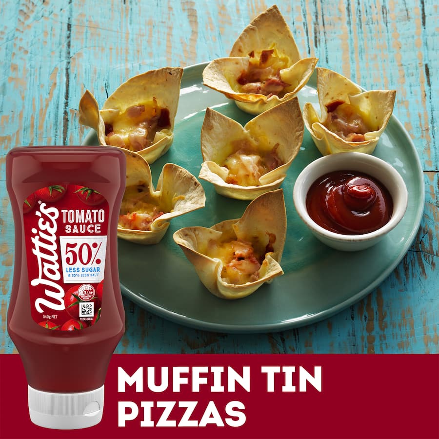 Watties Tomato Sauce 50% Less Sugar 540g