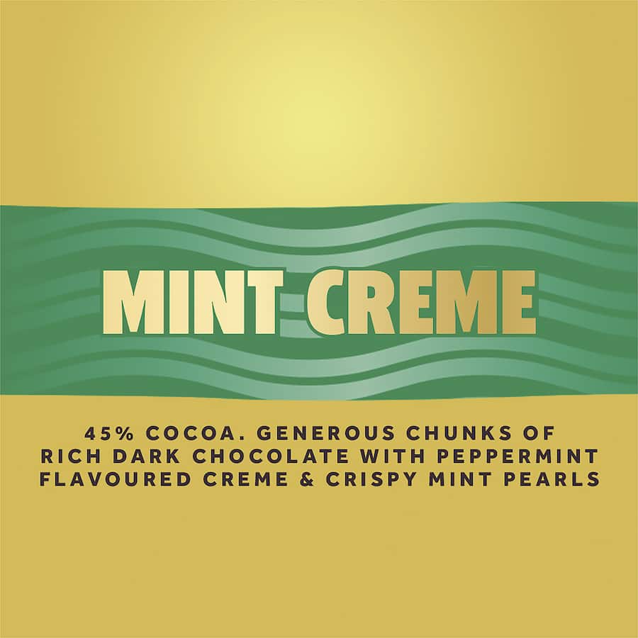 Cadbury Chocolate Old Gold Mint Slice 176g