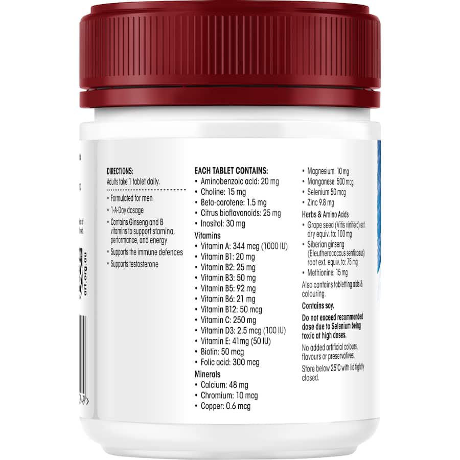 Red Seal Multi Vitamin Mens 100ea