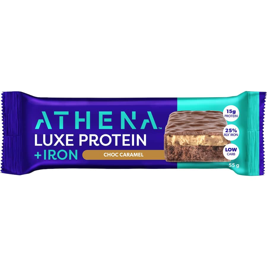 Athena Luxe Protein Bar Chocolate Caramel 55g