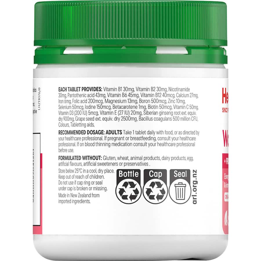 Healtheries Womens Multi One A Day Tablets 100pack