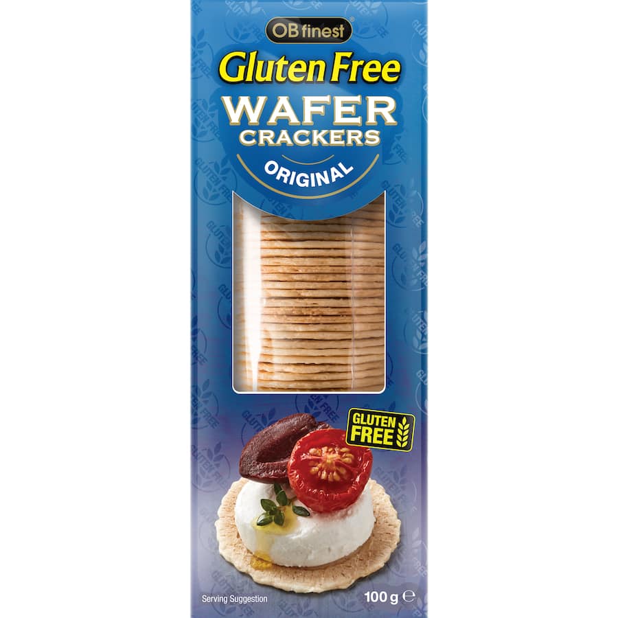 Ob Finest Gluten Free Wafers Original 100g