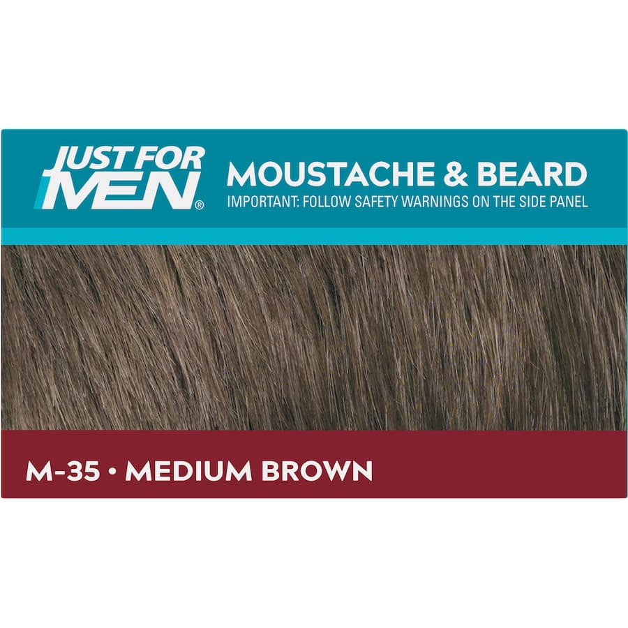 Just For Men Moustache & Beard Colour Medium Brown