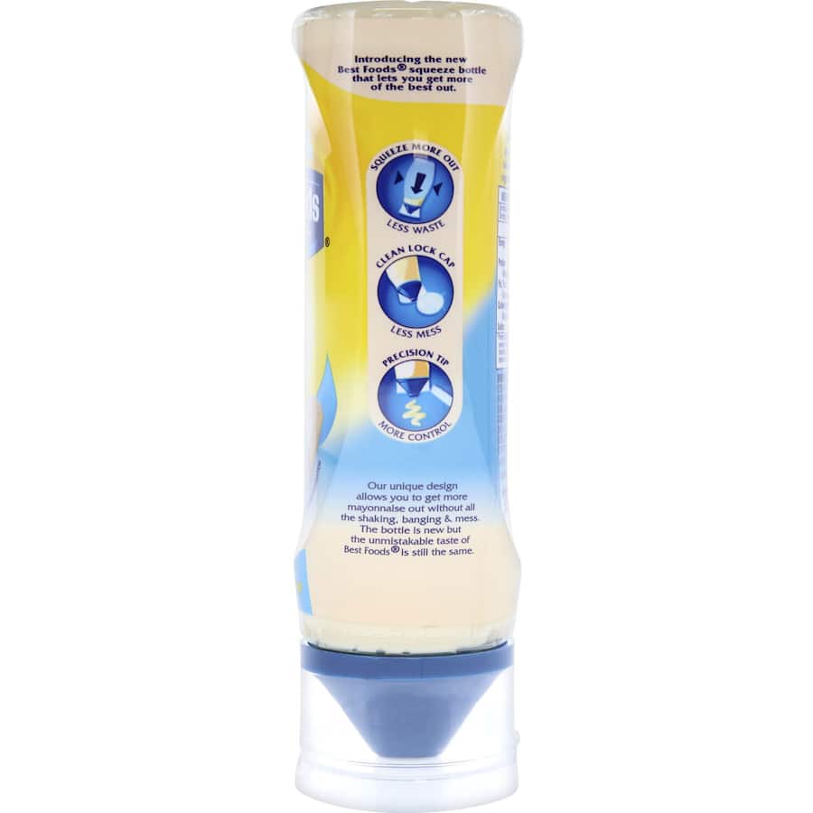 Best Foods Mayonnaise Light Squeeze bottle 340mL