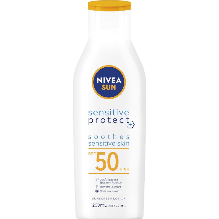 Nivea Sunscreen Lotion Sensitive Spf 50 200mL