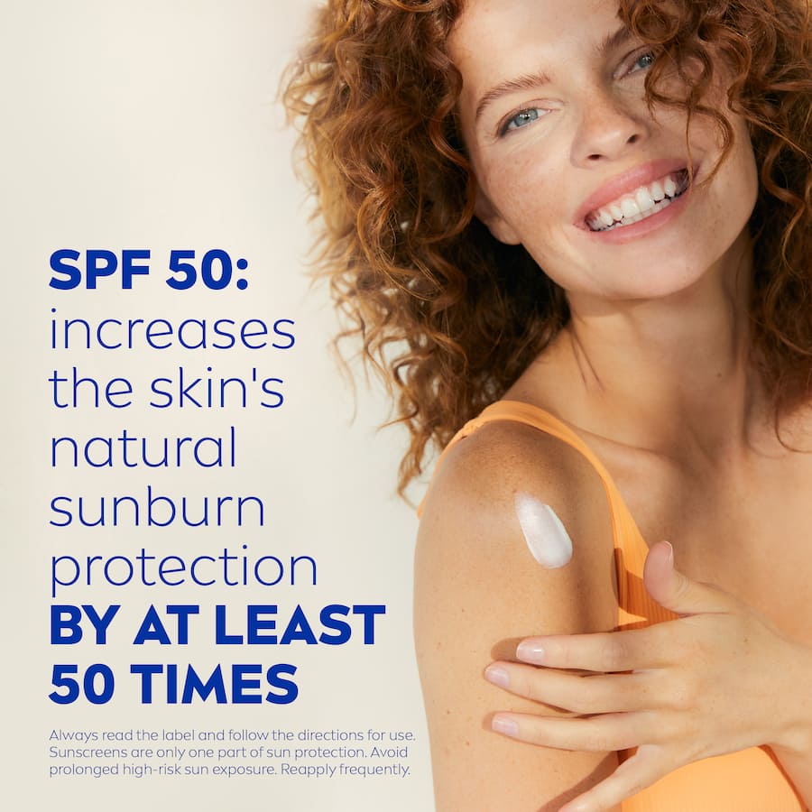 Nivea Sunscreen Lotion Sensitive Spf 50 200mL