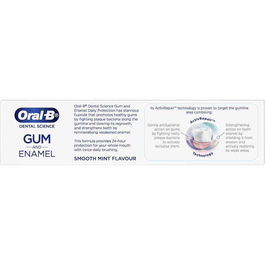 Oral B Toothpaste Gum & Enamel Daily Protection 110g