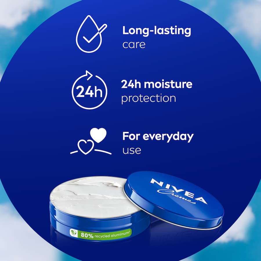 Nivea Creme Moisturiser For Face And Body Tin 150mL