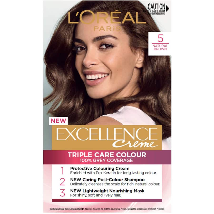 Loreal Excellence Hair Colour Brown 5