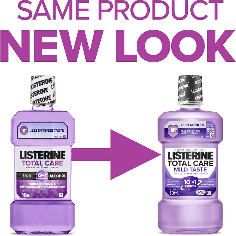 Listerine Mouthwash Total Care Zero 1L