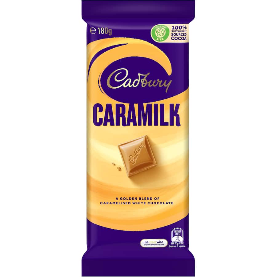 Cadbury Chocolate Caramilk 180g