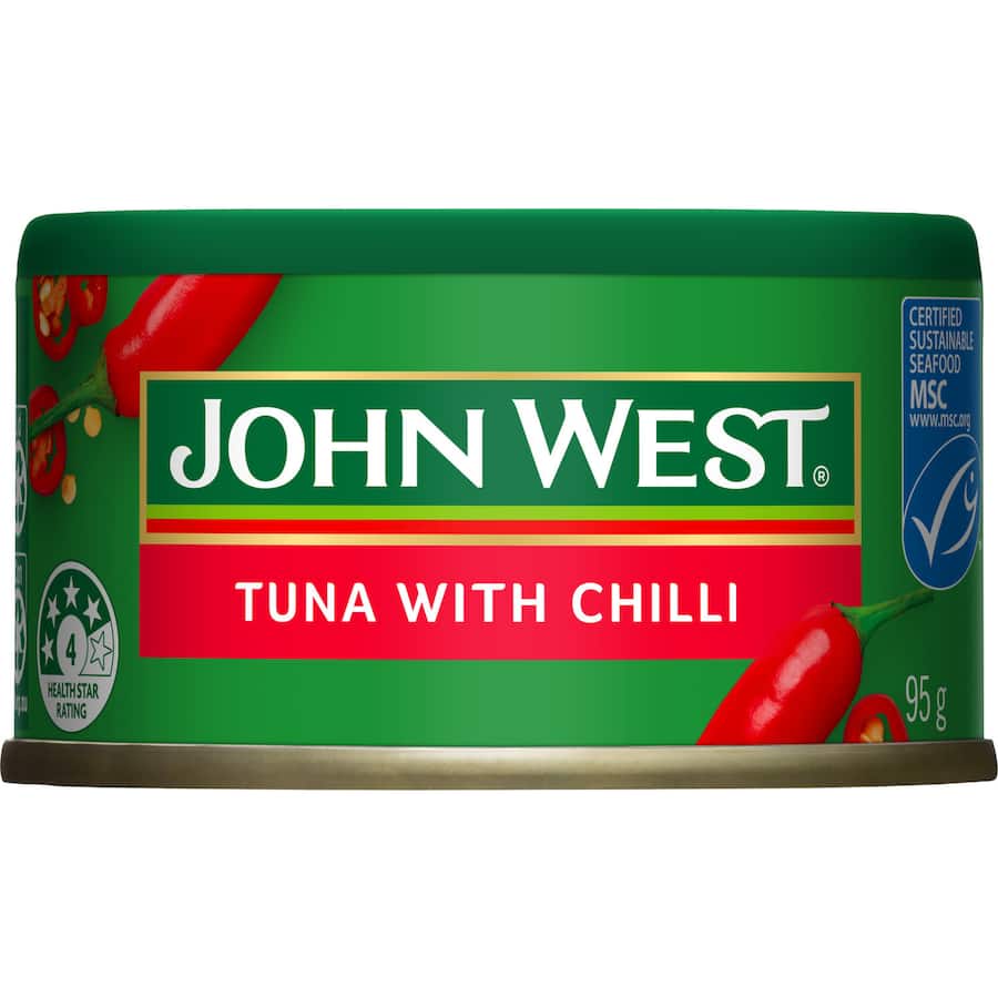 John West Tempters Tuna With Chilli Tear tab can 95g