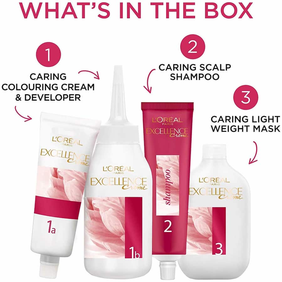 Loreal Excellence Hair Colour Dark Ash Blonde 7.1