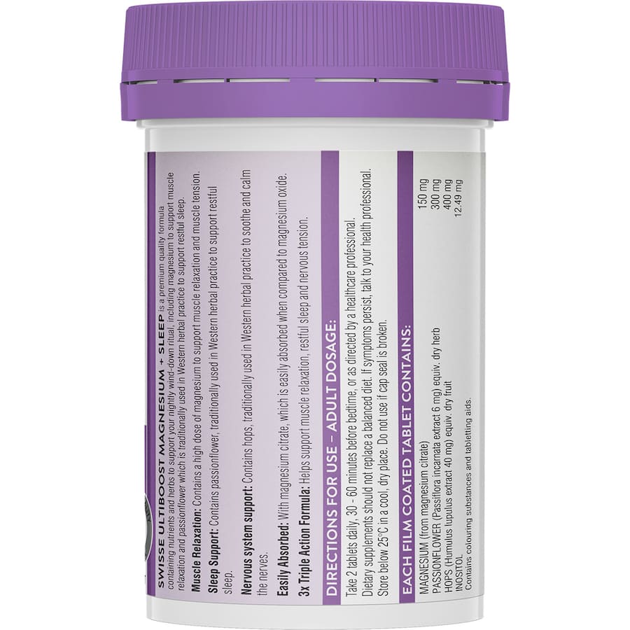 Swisse Ultiboost Magnesium Plus Sleep 60ea