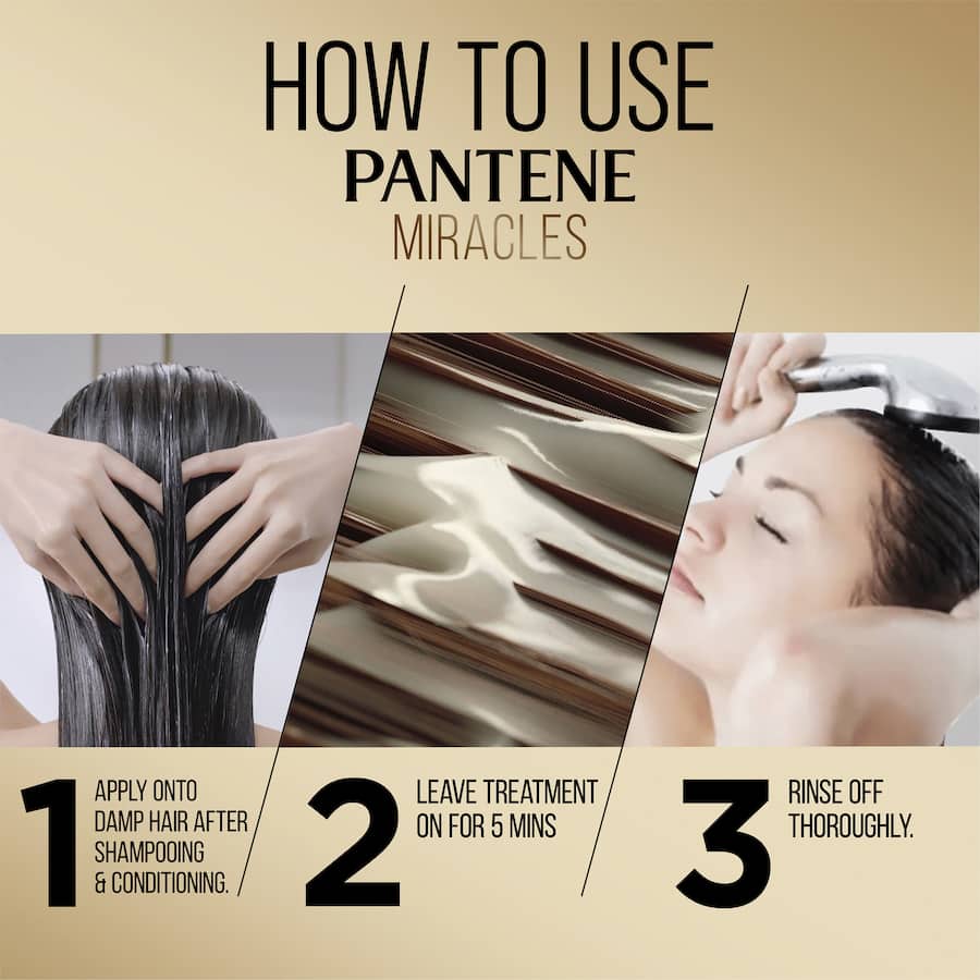 Pantene Miracles Hair Mask Collagen Repair & Shine 250mL