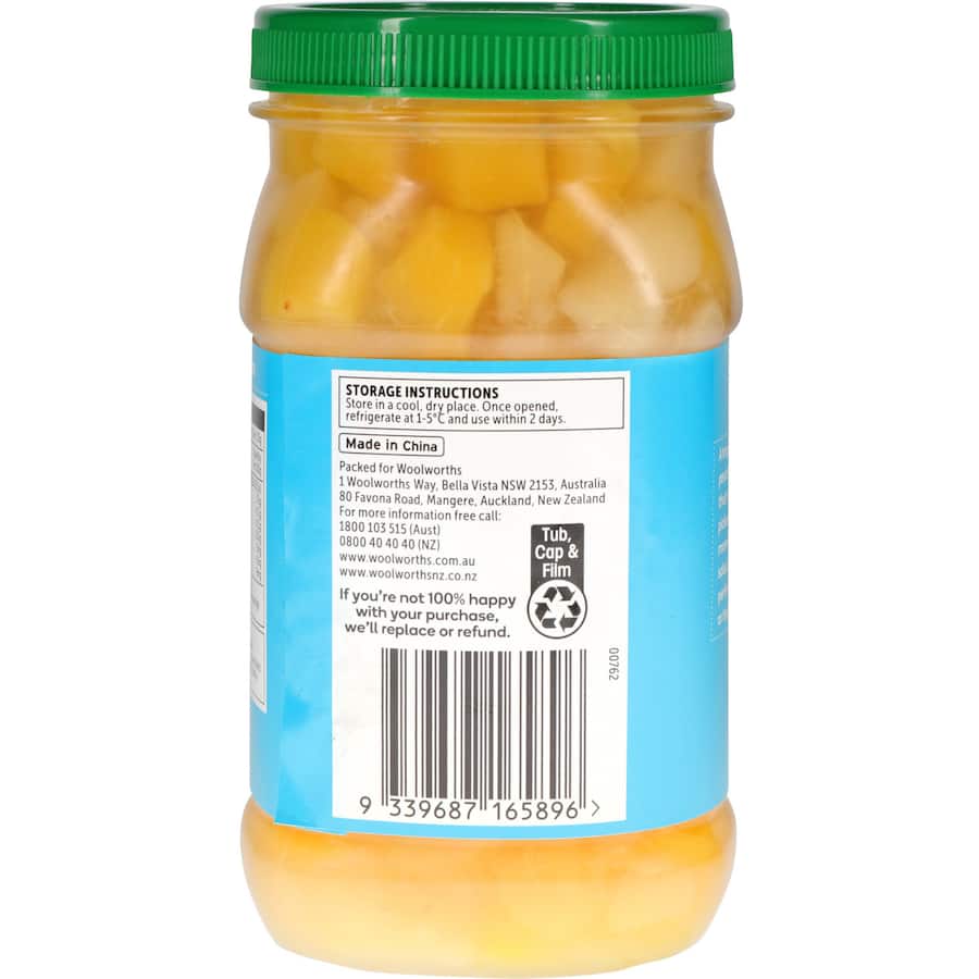 Woolworths Fruit Salad In Juice Plastic jar 695g