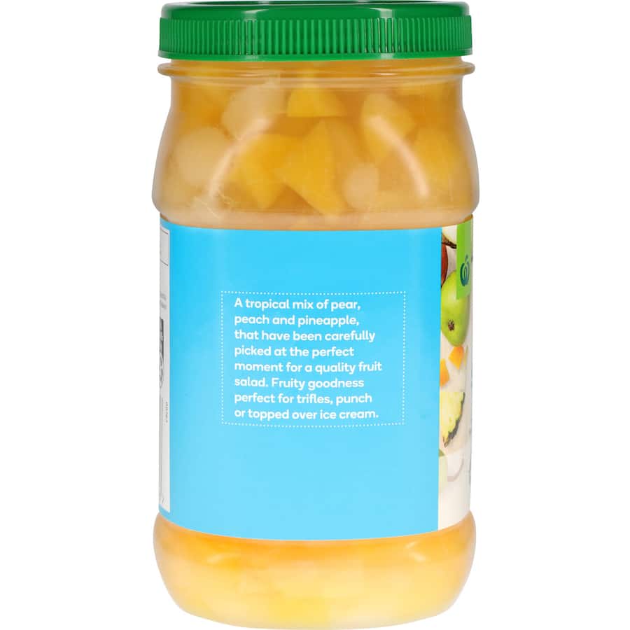Woolworths Fruit Salad In Juice Plastic jar 695g